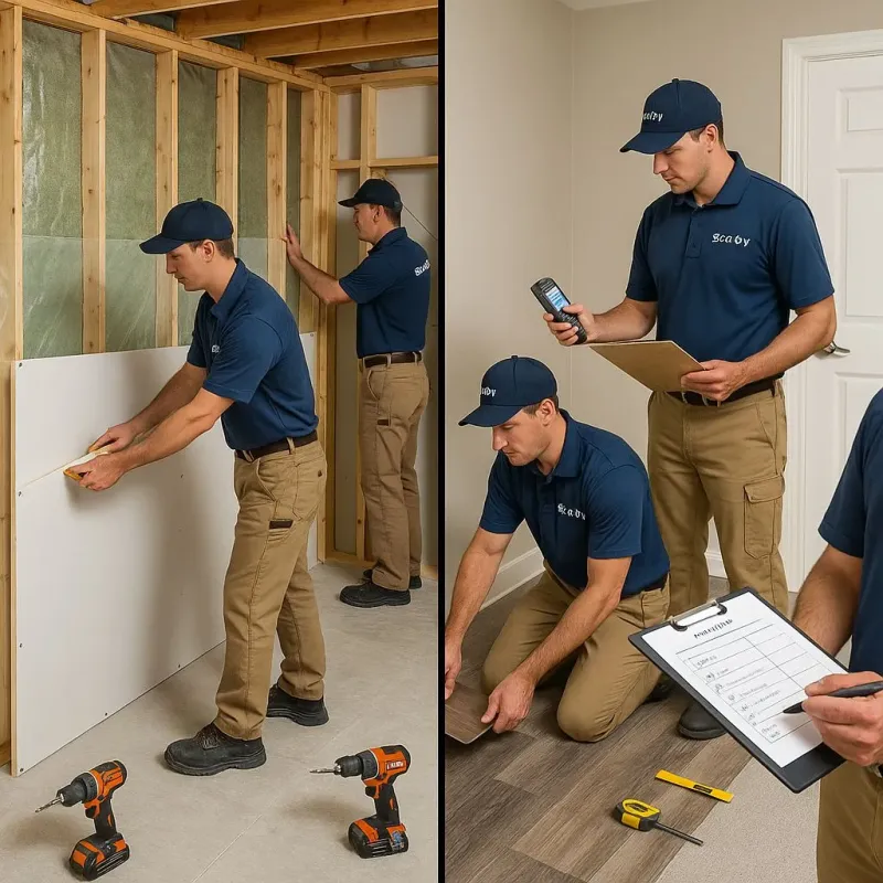 Repairs and Reconstruction process in Lebanon, VA